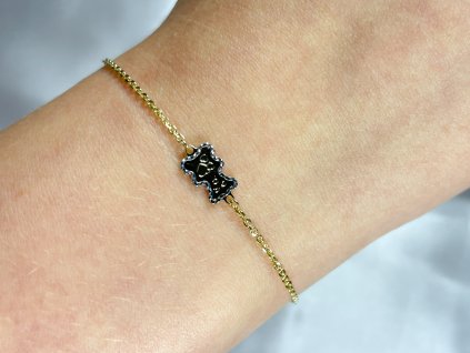 Zlatý náramek s bílým zlatem 2000304860001