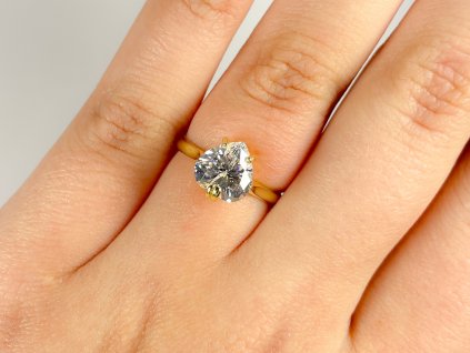 Zlatý prsten se zirkony 2000304730007