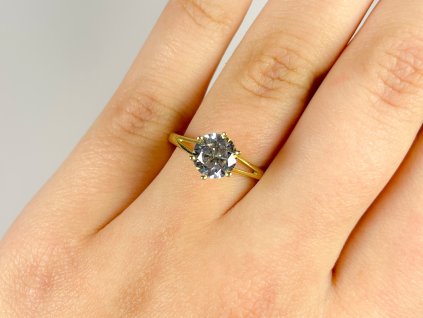 Zlatý prsten se zirkony 2000304440005