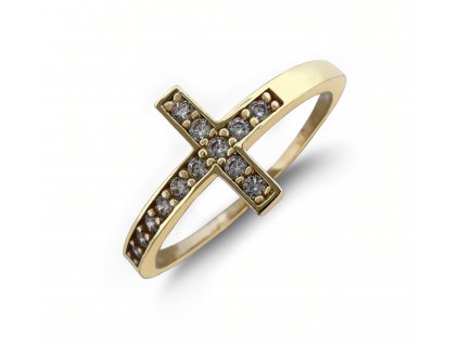 Zlatý prsten se zirkony 2000304300002