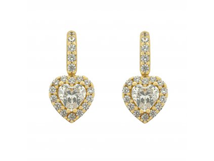 Zlaté náušnice se zirkonem 2000306530001