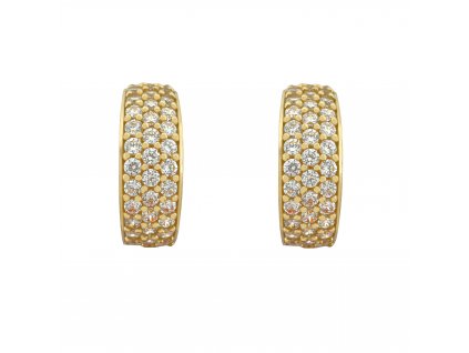 Zlaté náušnice se zirkonem 2000306070002