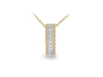 Zlatý přívěsek se zirkony 2000222000008