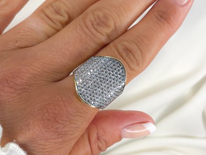 Zlatý prsten se zirkony 2000272790003