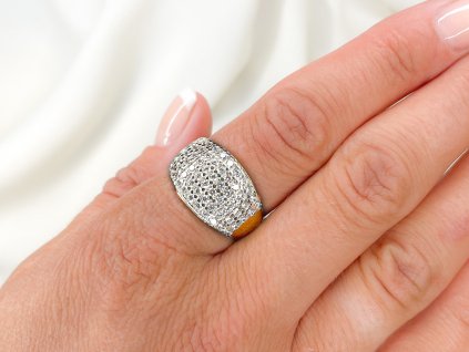 Zlatý prsten se zirkony 2000272810008