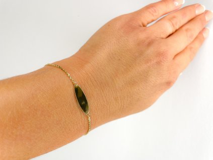 Zlatý náramek s destičkou 2000212830004