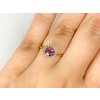 Zlatý prsten s ametystem 2000303990006