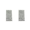 Náušnice z bílého zlata se zirkony 2000269660006