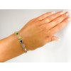 Zlatý náramek s barevnými kameny 2000269980004