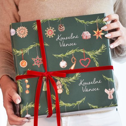 HOUSEDECOR Balicí papír z kolekce Kouzlo Vánoc - Kouzelné Vánoce