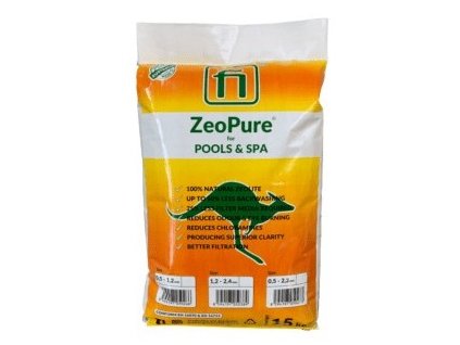 Zeolit ZeoPure - 1,2-2,4 mm (pytel 15kg)