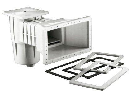 Skimmer Kripsol sání 400 mm x 230 mm, pro fólie, s vak. kotoučem 1