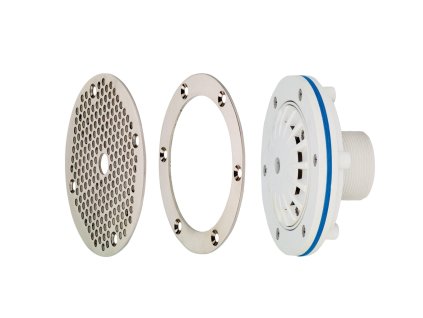 Podlahová tryska Kripsol pro folie včetně nerezové mřížky