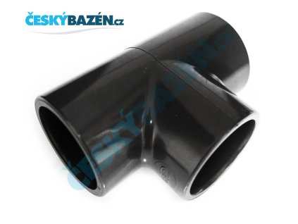 PVC T-kus 90° lepení/lepení/lepení (: 110 mm)