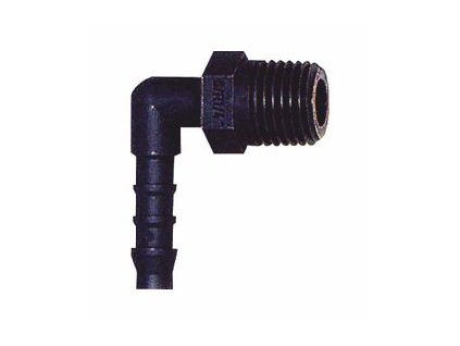 PVC tvarovka - Trn hadicový úhel 90° 12 x 3/8“, polyamid