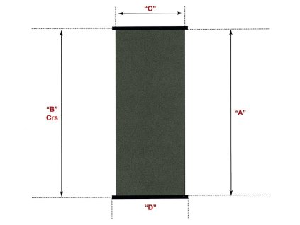 Solární kolektor SC 1,2 m x 3,0 m -- plocha 3,6 m2