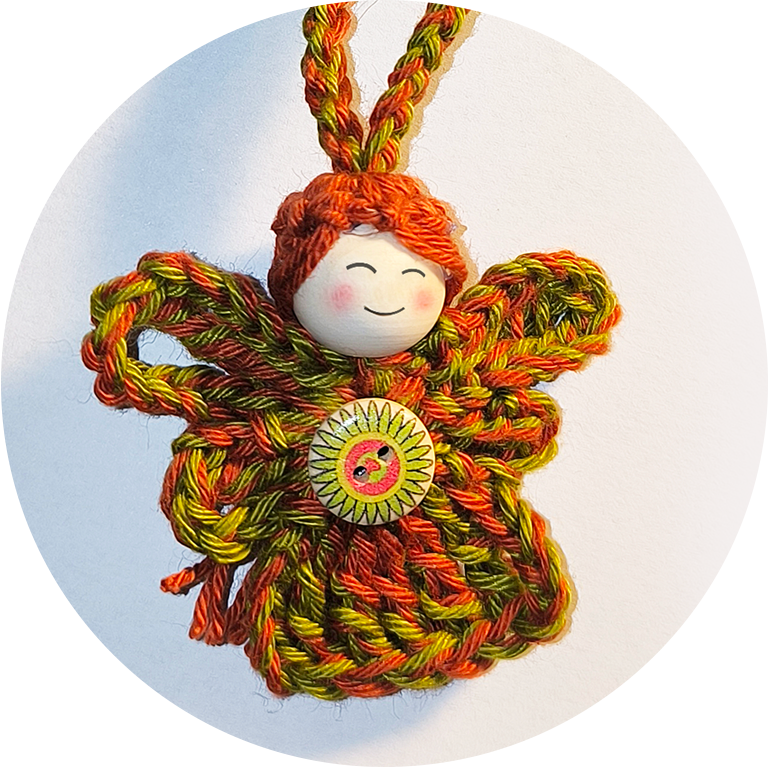 Malý andílek – návod na háčkování