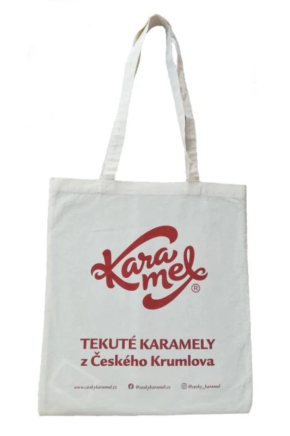 Plátěná taška upravená