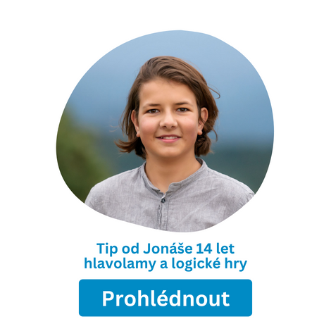 Výběr hlavolamů Jonáš 14 let