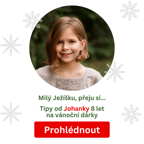 Vánoční dárky pro školní děti od 6 do 9 let