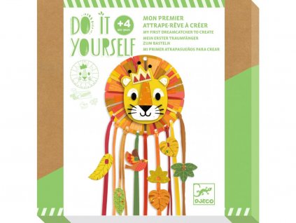 Djeco sada na tvoření DIY Lapač snů malý lev