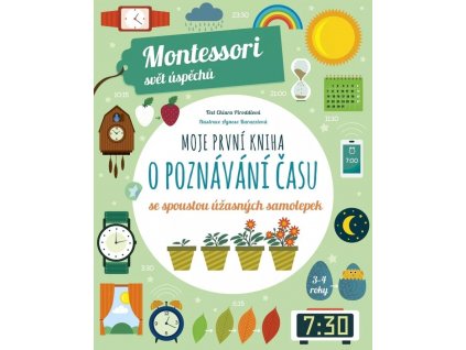 Montessori-Moje první kniha o poznávání času