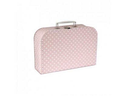 Kufřík růžový 30 cm