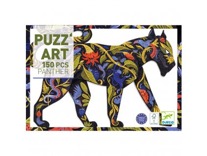 Djeco Puzzle art Panter 150 dílků