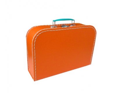 Kazeto kufřík oranžový 30 cm