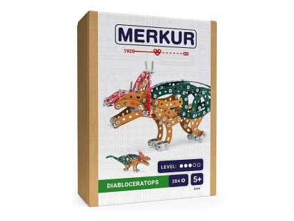 Merkur kovová stavebnice DINO Diabloceratops