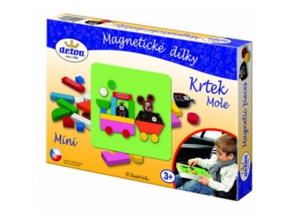 Detoa Magnetické dílky Krtek mini