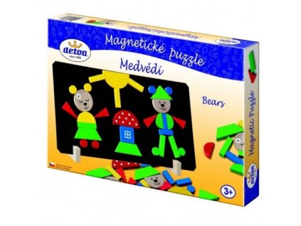 Magnetické puzzle Medvědi