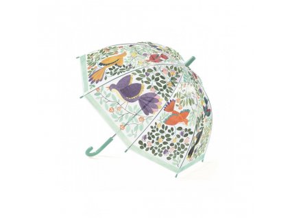 Djeco designový deštník Květiny a ptáci