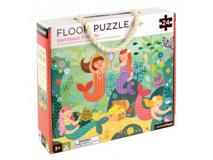 Petitcollage podlahové puzzle Mořské panny