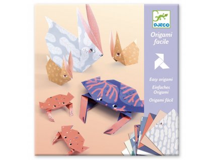Djeco origami zvířecí rodinky