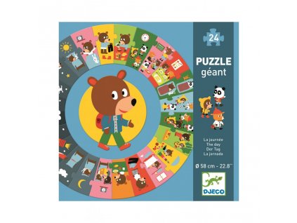 Djeco puzzle gigant Denní činnosti