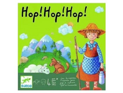 Djeco stolní kooperativní hra Hop!Hop!Hop!