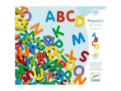 Djeco Magnety abeceda velká písmenka