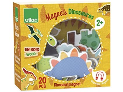 Vilac dřevěné magnety Dinosauři