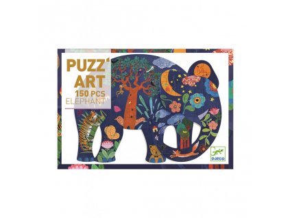 Djeco Puzzle art Elephant - slon