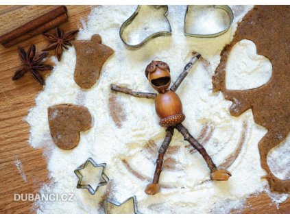 Dubánci pohlednice pečení perníčků