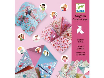 Djeco origami skládačka Nebe, peklo, ráj