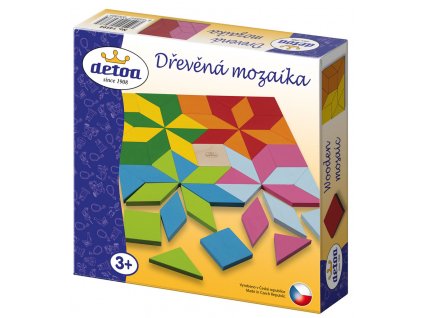 Detoa dřevěná mozaika