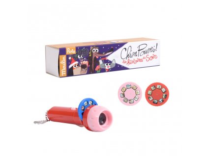 Moulin Roty promítací baterka Domácí mazlíčci