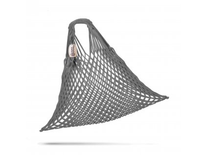 Česká síťovka bavlněná šedá