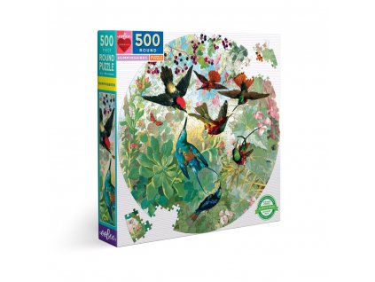 eeBoo Puzzle kolibříci 500 dílků
