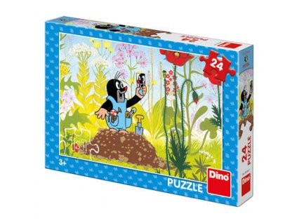 Dino puzzle Krtek v kalhotkách 24 dílků