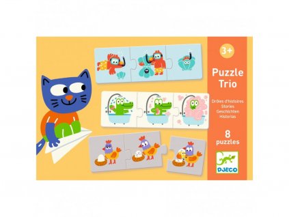 Djeco puzzle trio Stories