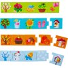 Haba dřevěné puzzle Roční období