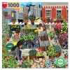eeBoo Puzzle Zahrada na střeše 1000 dílků